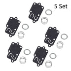 Set of 5 Carburetor Diaphragm Kit for B&S 270026 272538 272538S 272637 5021