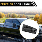 Front Right Exterior Door Handle for Chevrolet Silverado 2500 (1999–2004) Black
