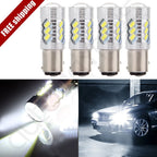 Set of 4 6000K 60W 1157 15 5730 SMD Brake Light Replacement