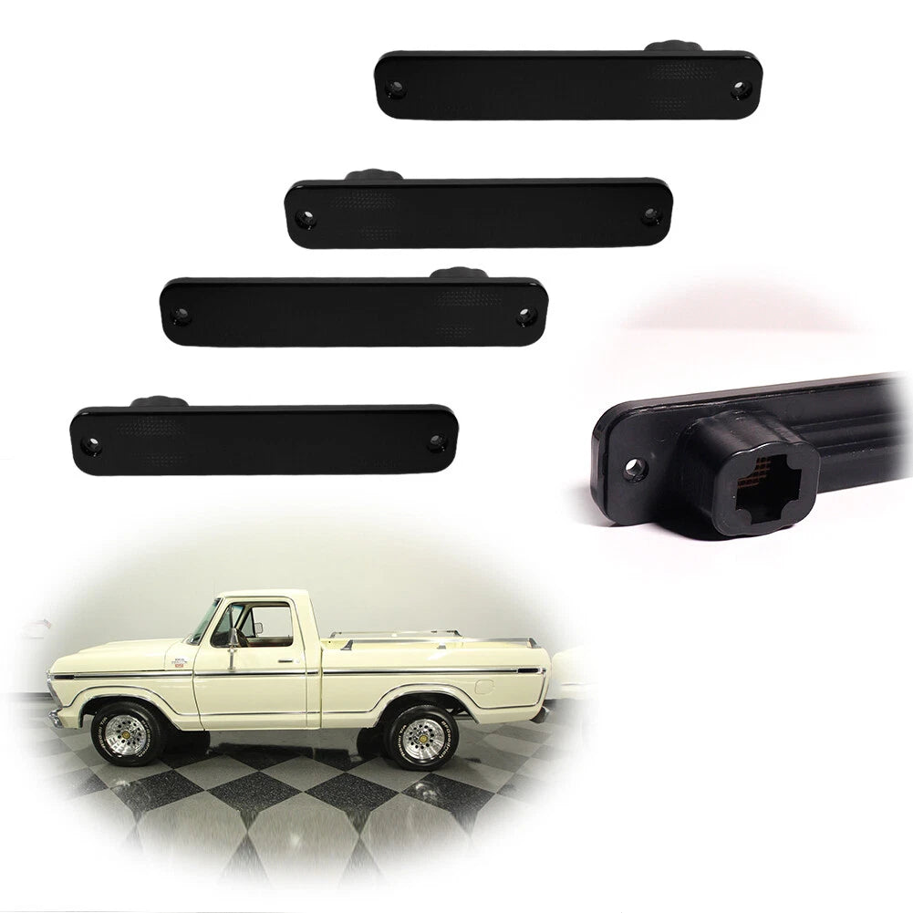 Set of 4 Smoke Front Rear Side Marker Light Housing for Ford F100 F150 F250 F350