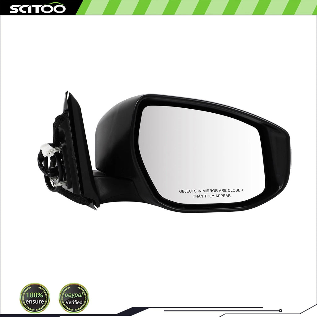 RH Front Mirror for Nissan Altima (2013–2018) PTM with Signal Lamp