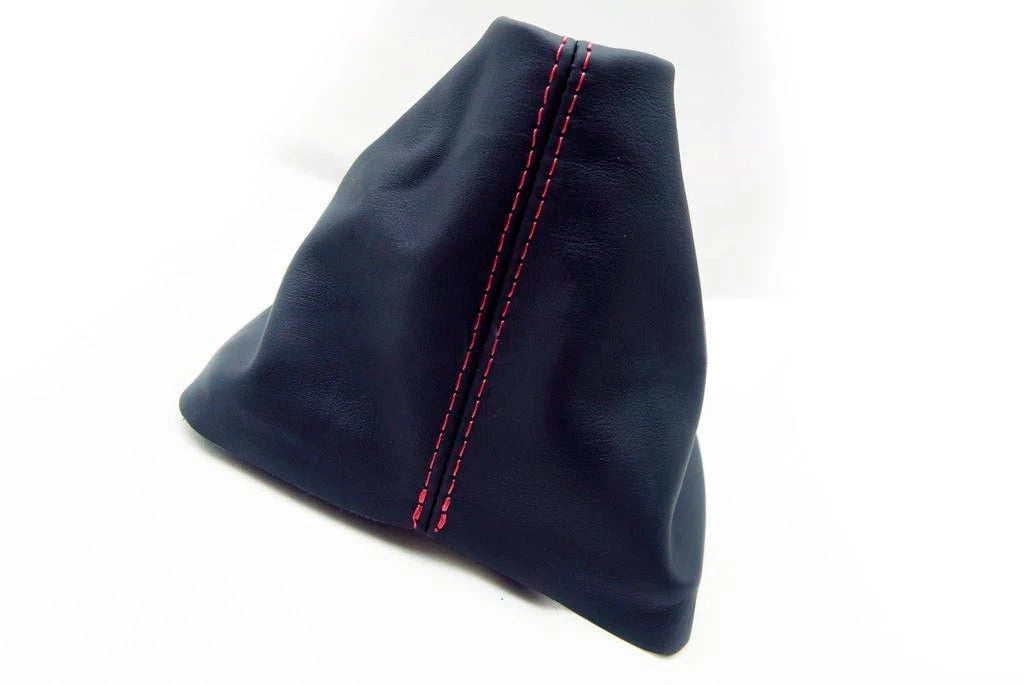 Manual Shift Boot Cover for VW Beetle (1998–2010) Red Stitch PVC Leather
