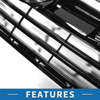 Front Hood Bumper Grille for Honda Odyssey (2018–2021) Chrome