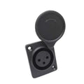 ABS Plastic Shell XLR 3-pin Socket Charging Port for Auto Make Model