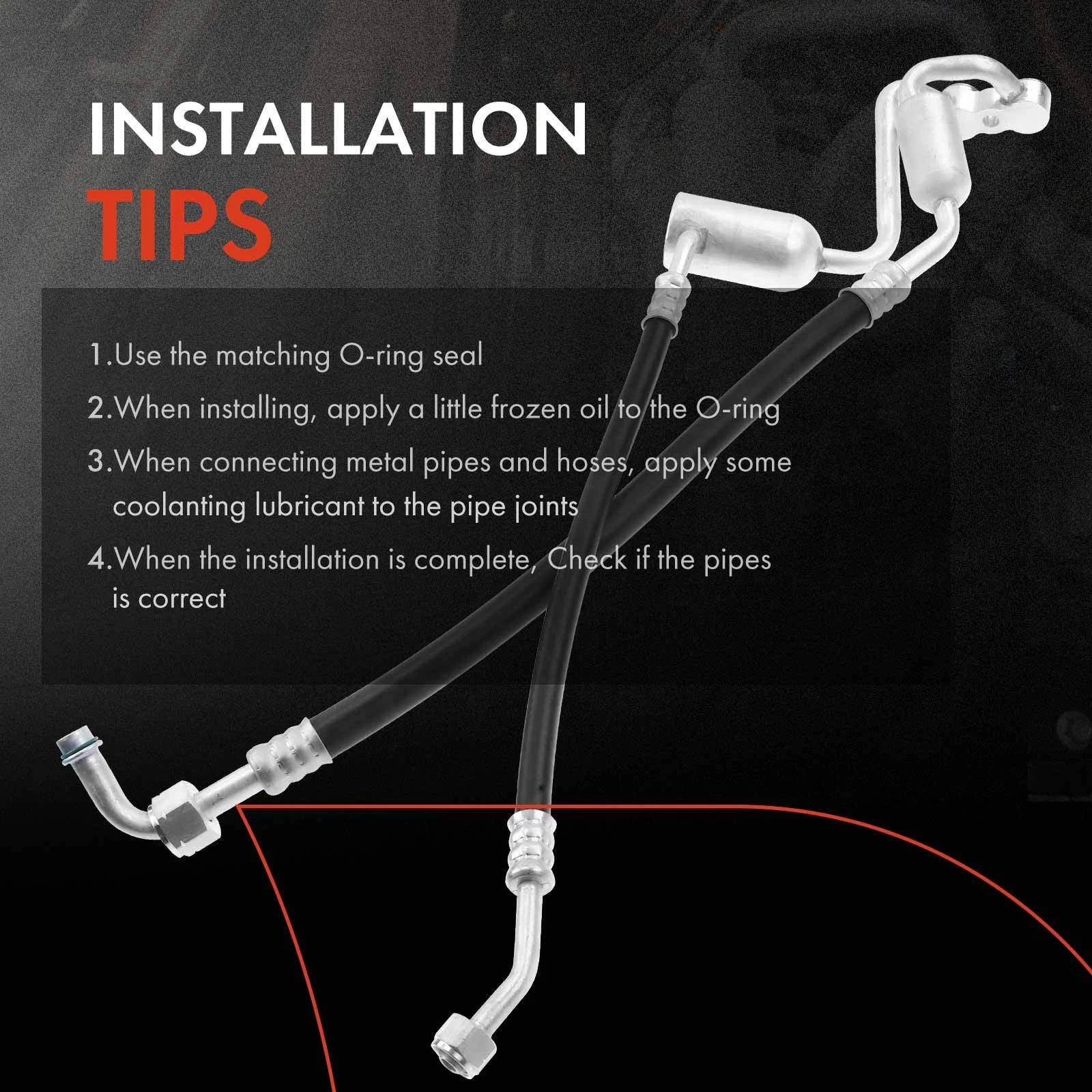 A/C Suction & Discharge Line Hose for Buick Regal (1994–1995)