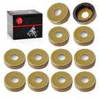 12pcs A Arm Dust Cover Seal Caps Kit for Yamaha Raptor (2008–2020)