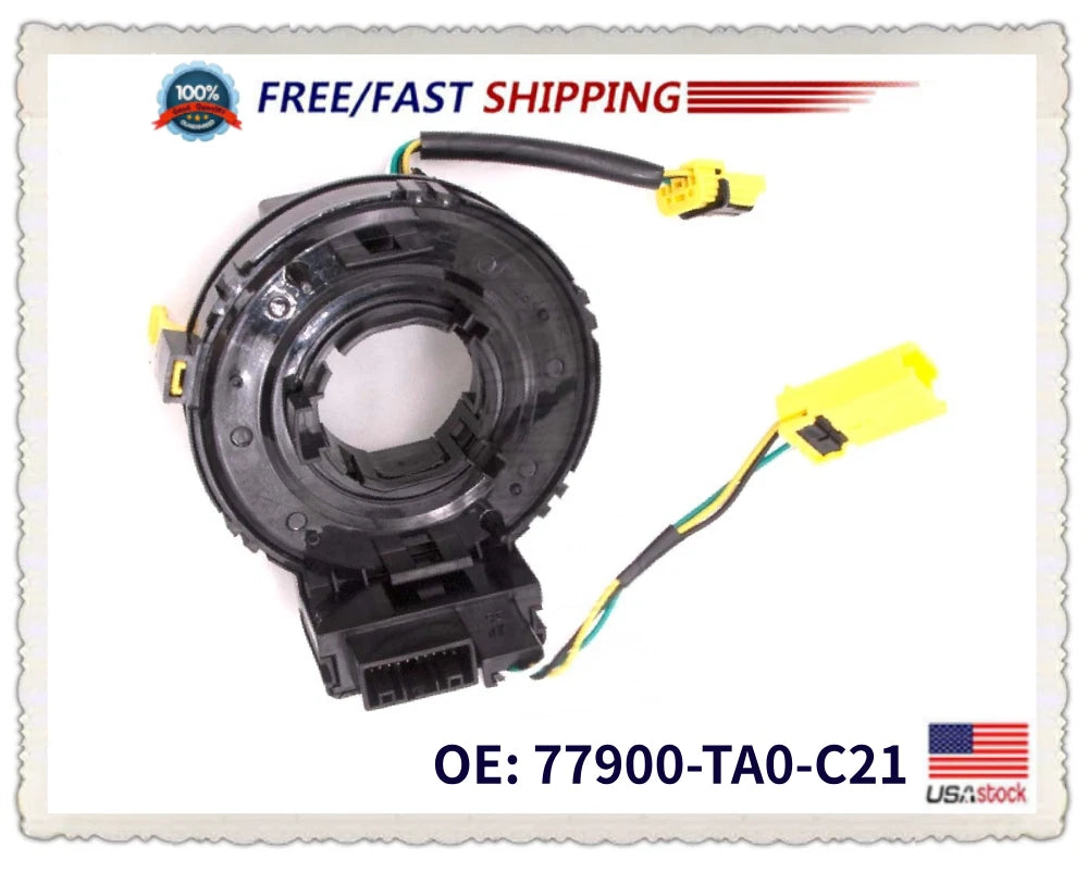 Clock Spring 77900-TA0-C21 for Honda Acura CR-V Pilot TL TSX (2008–2018)