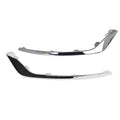 Set of 2 Chrome Front Bumper Fog Light Lamp Trim for Ford Fusion (2019–2020)