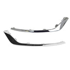 Set of 2 Chrome Front Bumper Fog Light Lamp Trim for Ford Fusion (2019–2020)