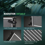Aluminum Radiator for Mini Cooper (2002–2006)