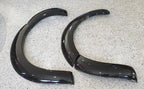 Front Gloss Black Fender Flares for Nissan Navara (2021-2022)