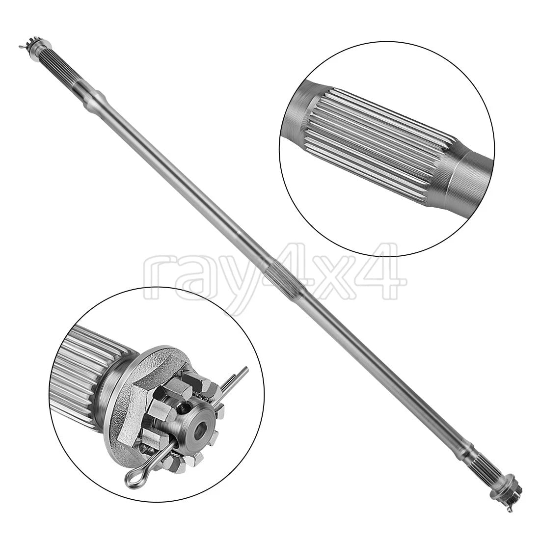 Rear Wheel Axle & Hubs for Honda TRX500 FA Foreman Rubicon (2012–2014)