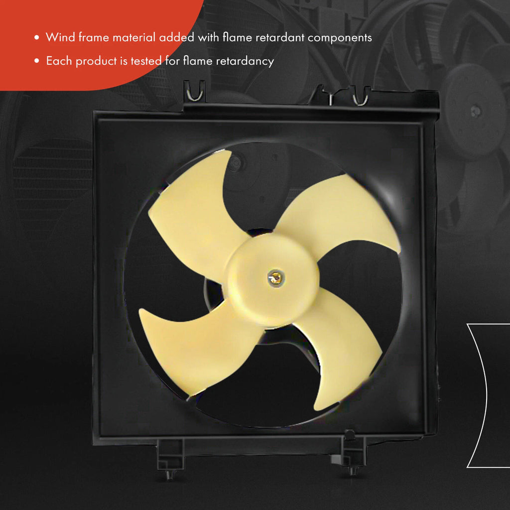 Cooling Fan Assembly with Shroud for Subaru Outback Legacy (2005–2014)