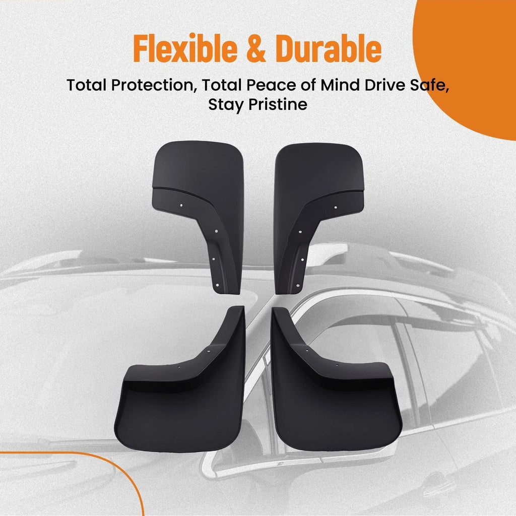 Mud Flaps Splash Guards for Silverado 2500 3500 (2015-2018)