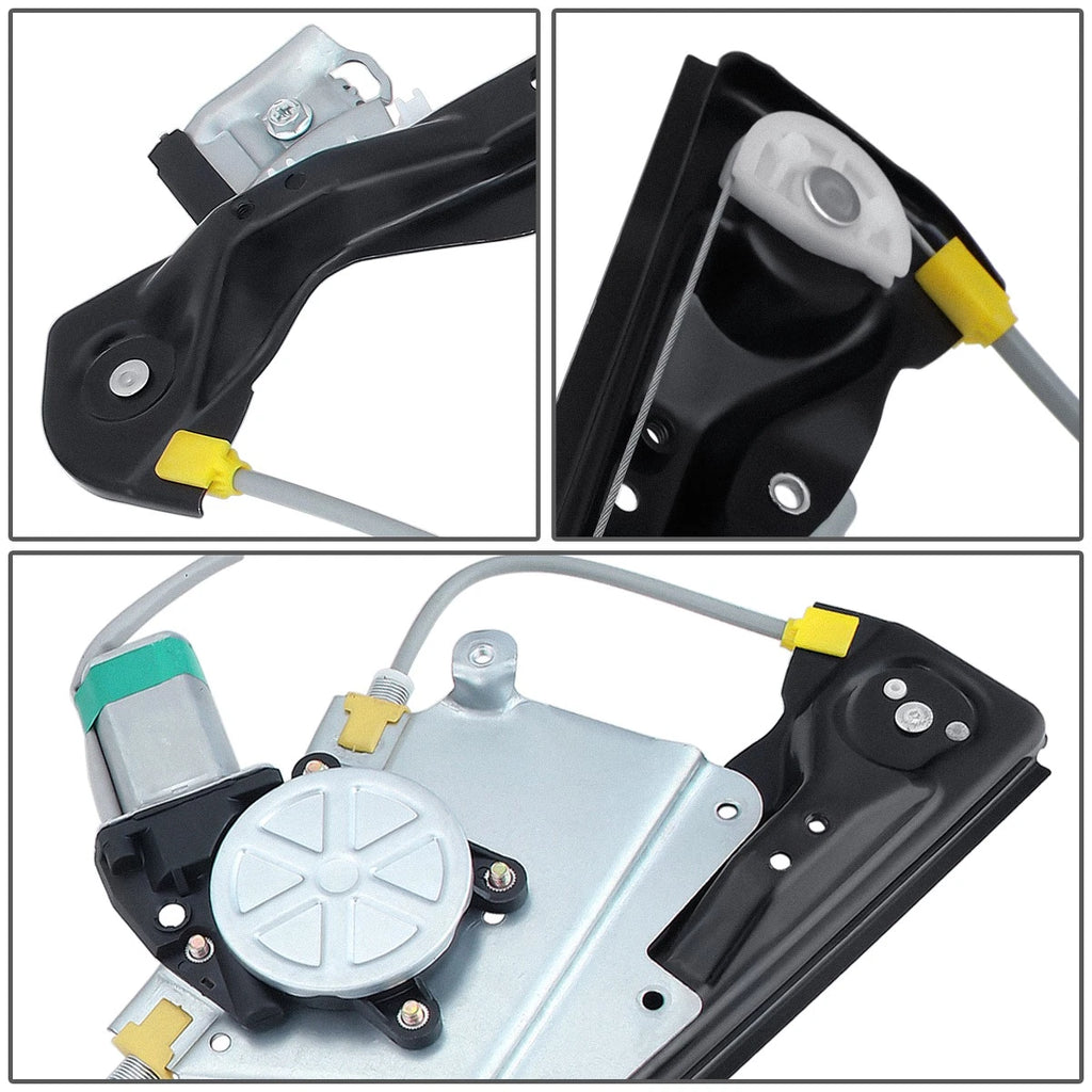 Power Window Regulator w/ Motor for Ford Focus (2000–2007) Front Right