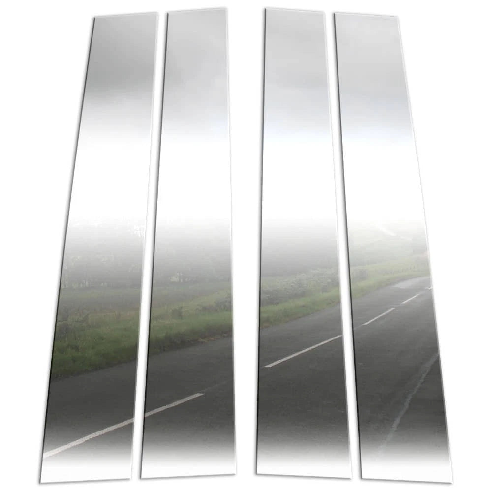 Diamond Grade 4pc Stainless Steel Pillar Post Covers for 2009-17 Chevy Traverse