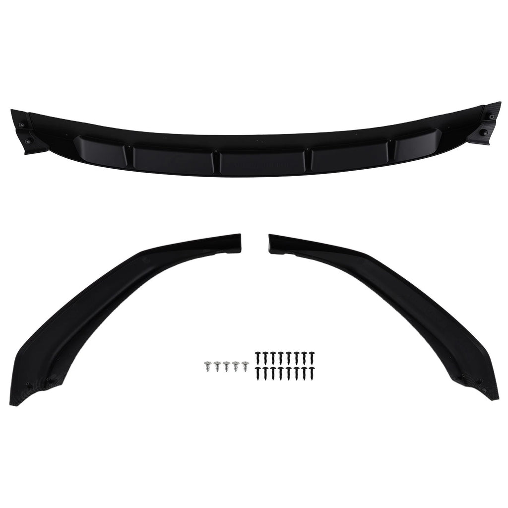 Carbon Style Front Lip Spoiler for BMW 5 Series G30 G31 (2017–2020)
