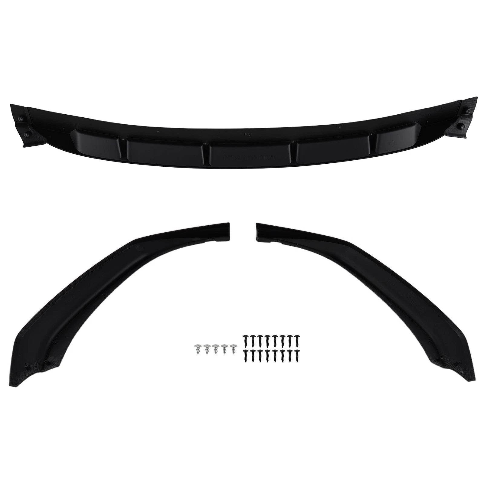 Carbon Style Front Lip Spoiler for BMW 5 Series G30 G31 (2017–2020)
