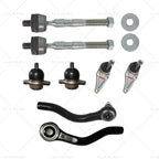 8x Steering Rack Tie Rod Ends Ball Joints for Mitsubishi Pajero (1997–2000)