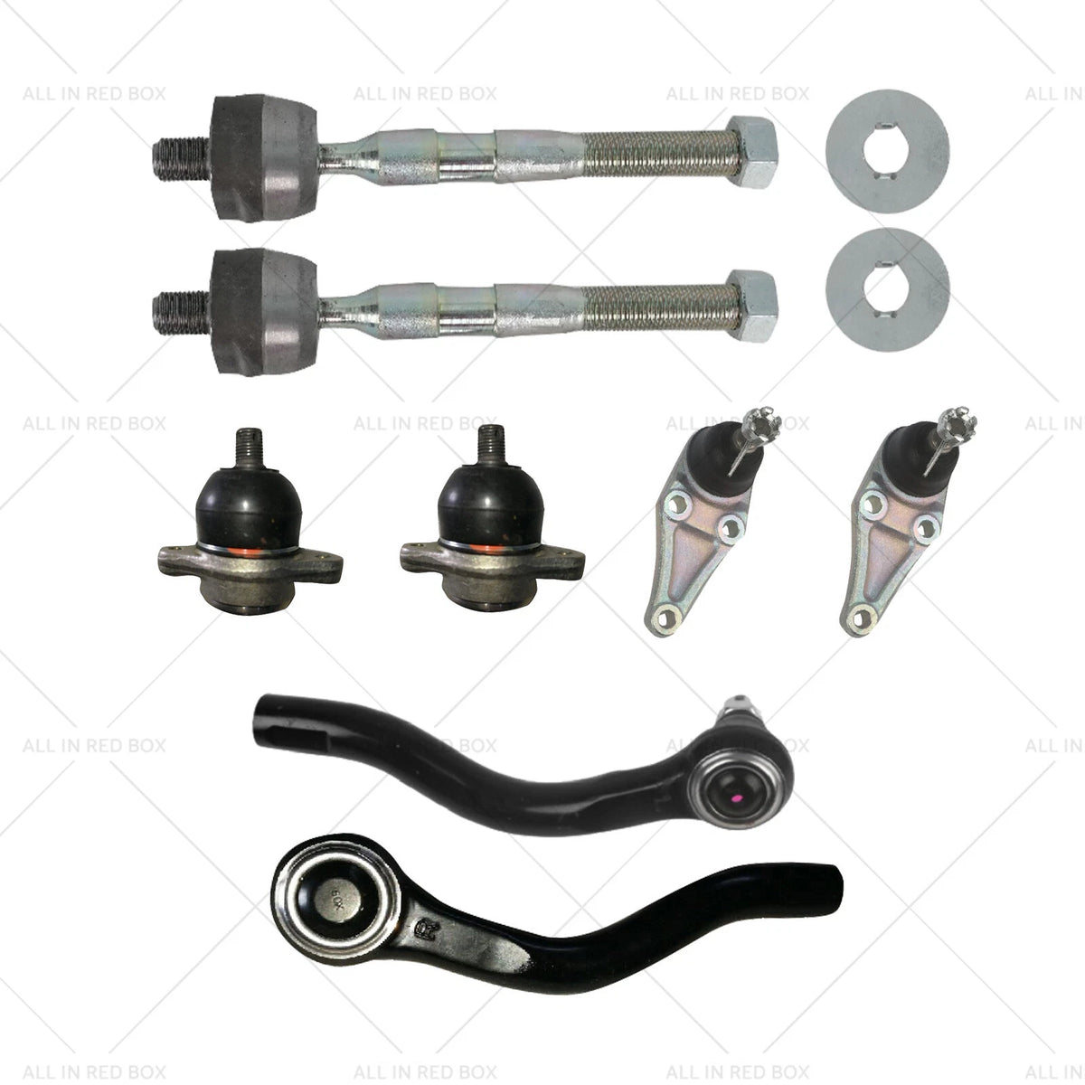 8x Steering Rack Tie Rod Ends Ball Joints for Mitsubishi Pajero (1997–2000)