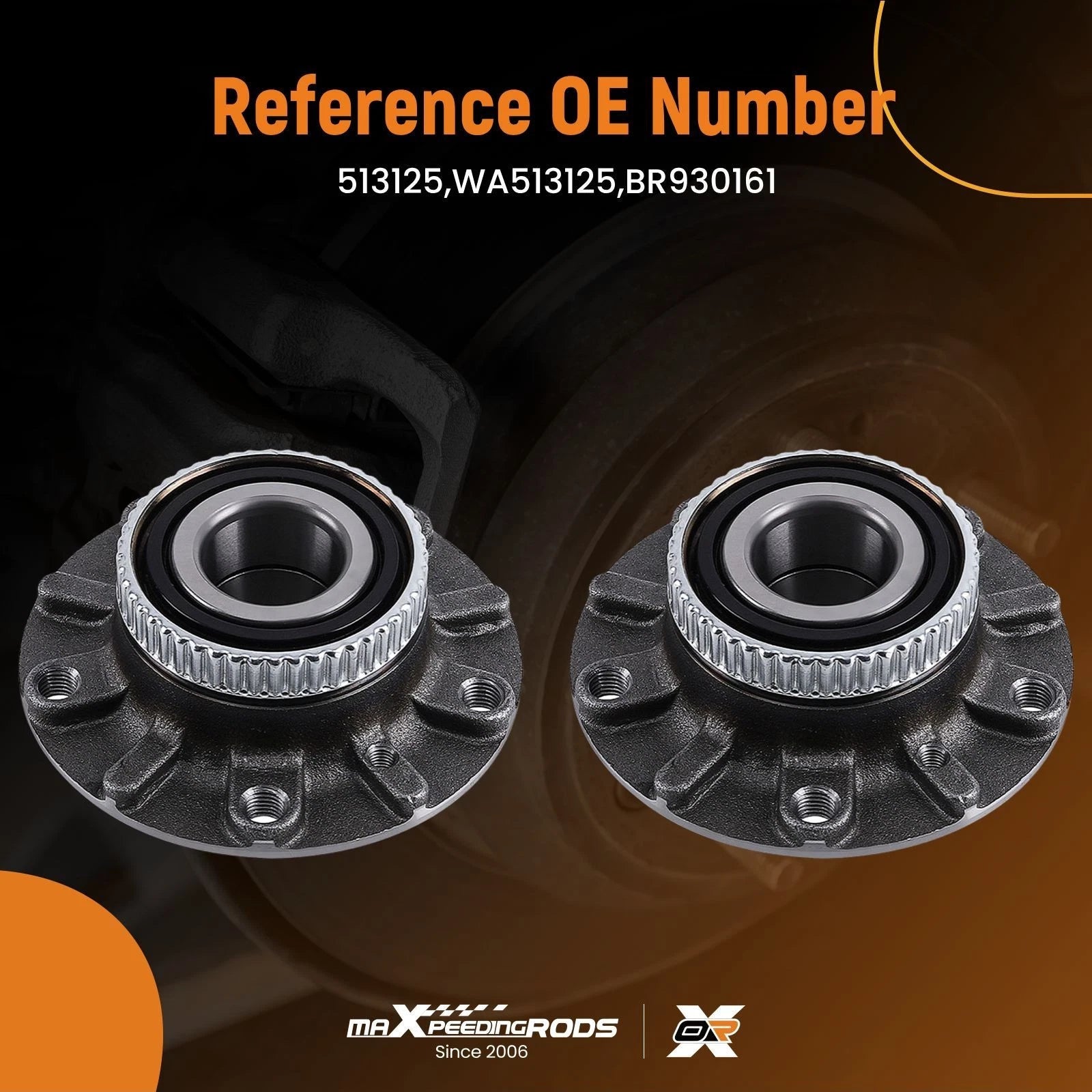 Front Wheel Bearing Kit for BMW 318i 320i 323i 325i 328i 330i (1992–2006)
