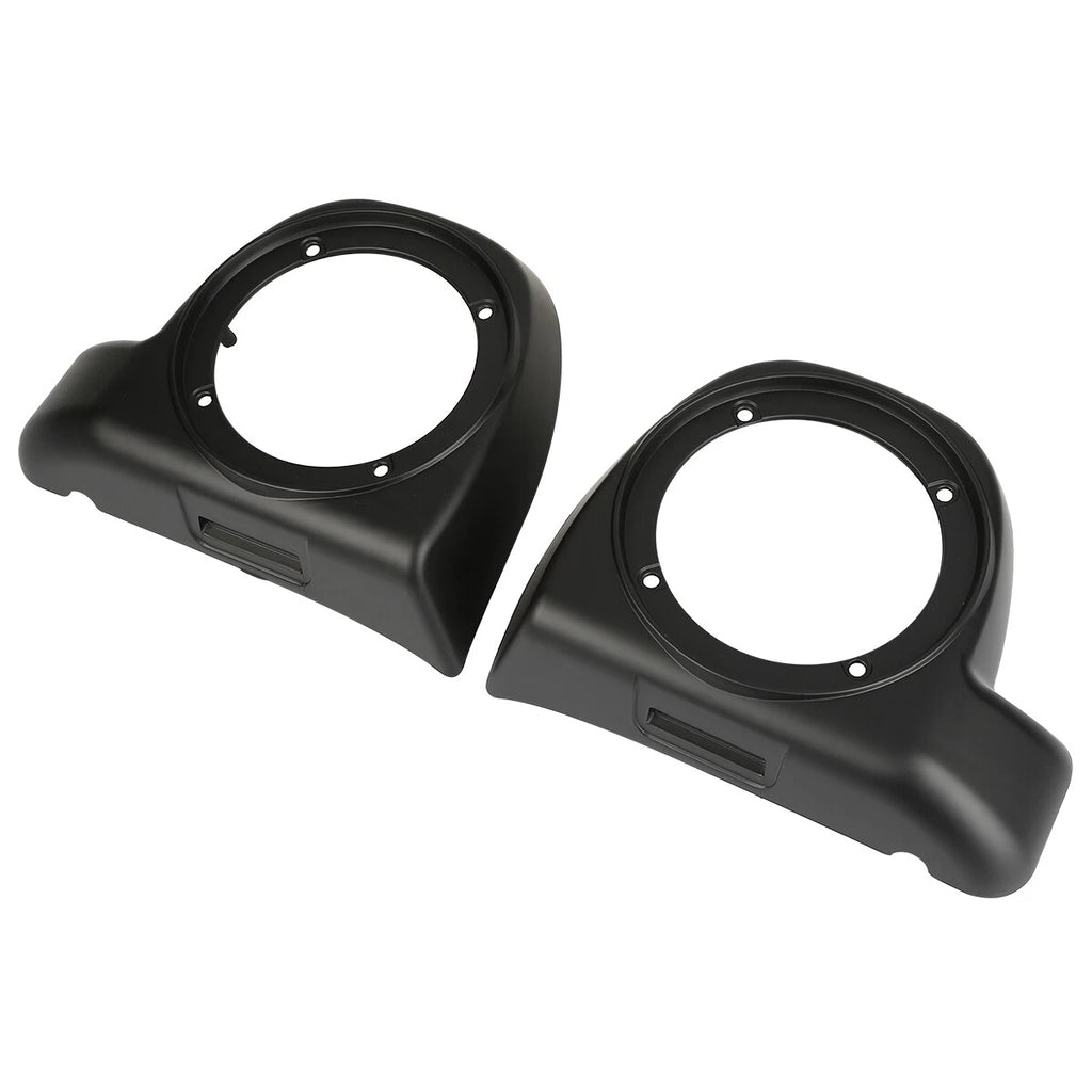 Matte Lower Vented Fairing 6.5" Speaker Box for Harley Street Glide (2014–2024)
