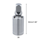 1pc Replacement Socket Adapter 1/2" to 3/8" Chrome Vanadium Steel