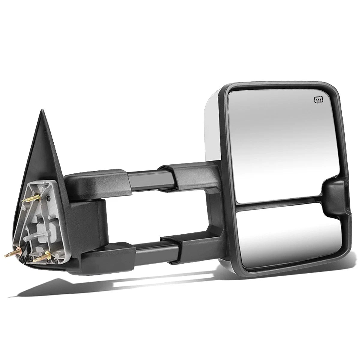 Chrome Right Powered Heated Smoked LED Signal Towing Mirror for Tahoe Yukon (2003–2006)