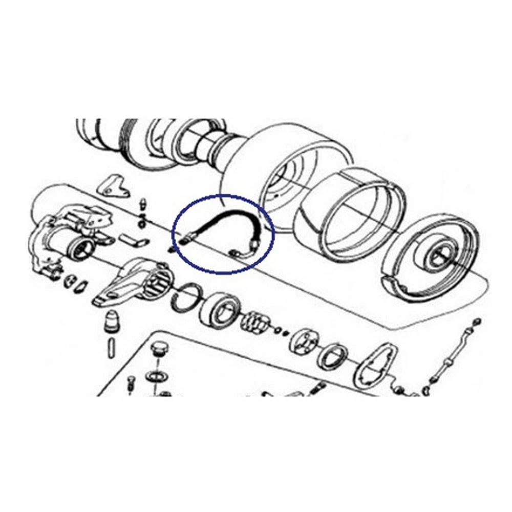 Winch Hose for Gearmatic 19 & Cargo 28 (406090)
