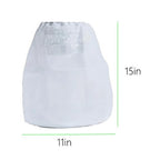 3X Dryer Vent Lint Catcher Bags for Energy Saving (No Drilling Required)