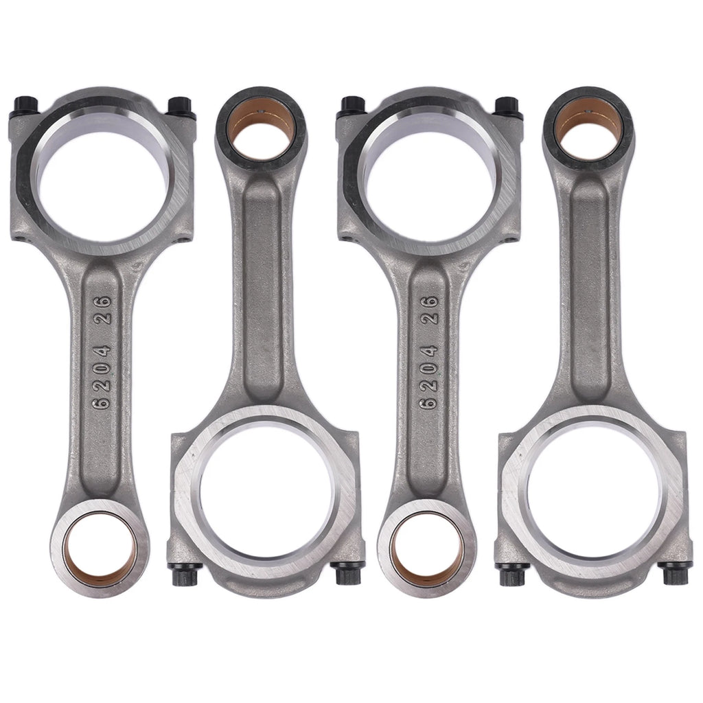 4X Connecting Rod for Cummins B3.3 QSB3.3 (1998–2023) 4993830 4992926 6204-31-3111