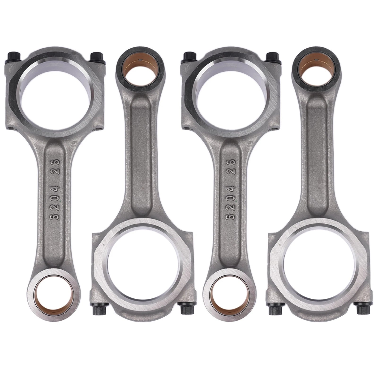 4X Connecting Rod for Cummins B3.3 QSB3.3 (1998–2023) 4993830 4992926 6204-31-3111