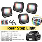 2X LED Tailgate Step Light + Harness for GMC Sierra 2500HD 3500HD (2020–2025)