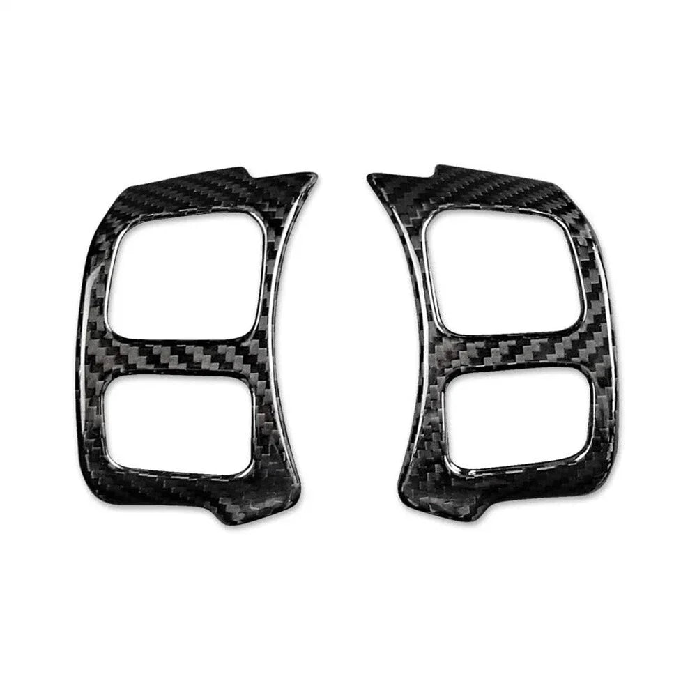 Carbon Fiber Steering Wheel Cover Trim for Lexus IS RC NX (2015-2024)
