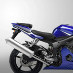 Driver & Passenger Seats for Yamaha YZF R6 (2003-2005) & YZF R6S (2006-2009) Black