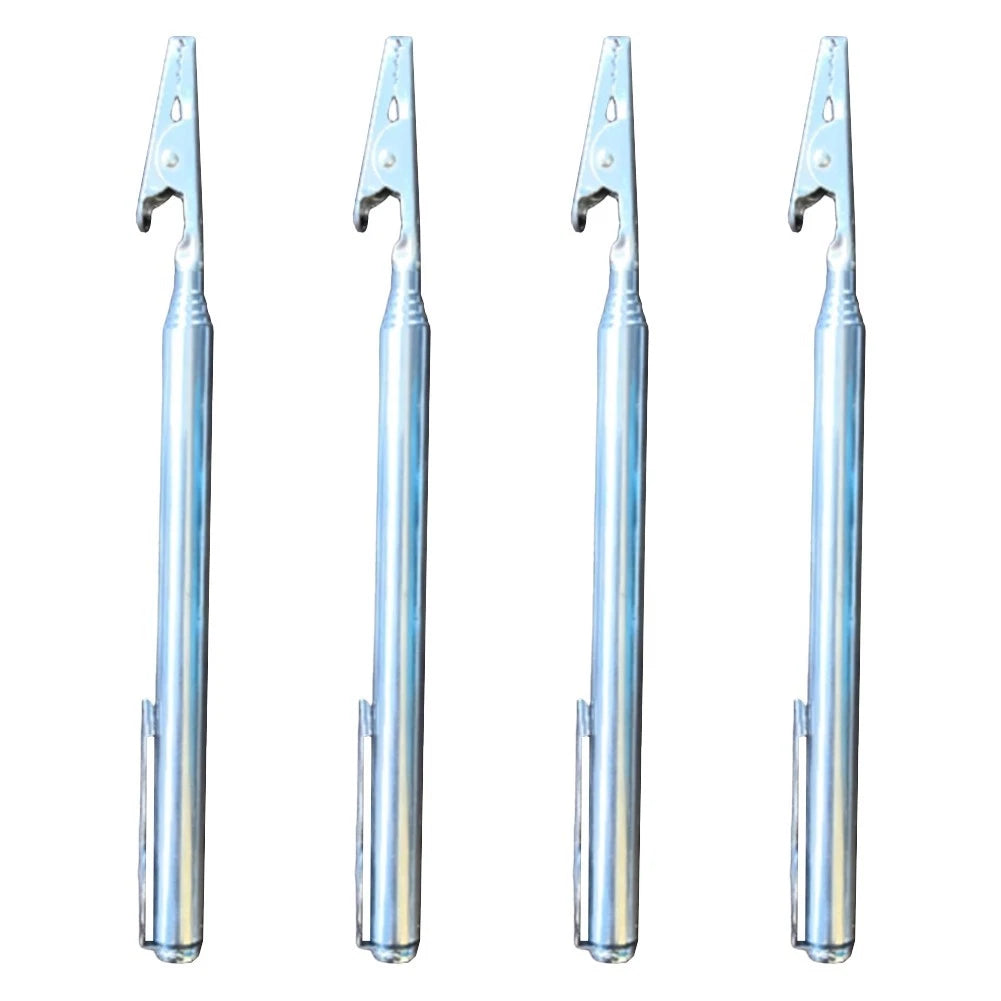 Set of 4 Telescopic Stainless Steel Clips for Daily Needs