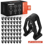 50Pcs Nylon Trim Panel Retainer Clips for Hyundai Sonata (2011–2014)