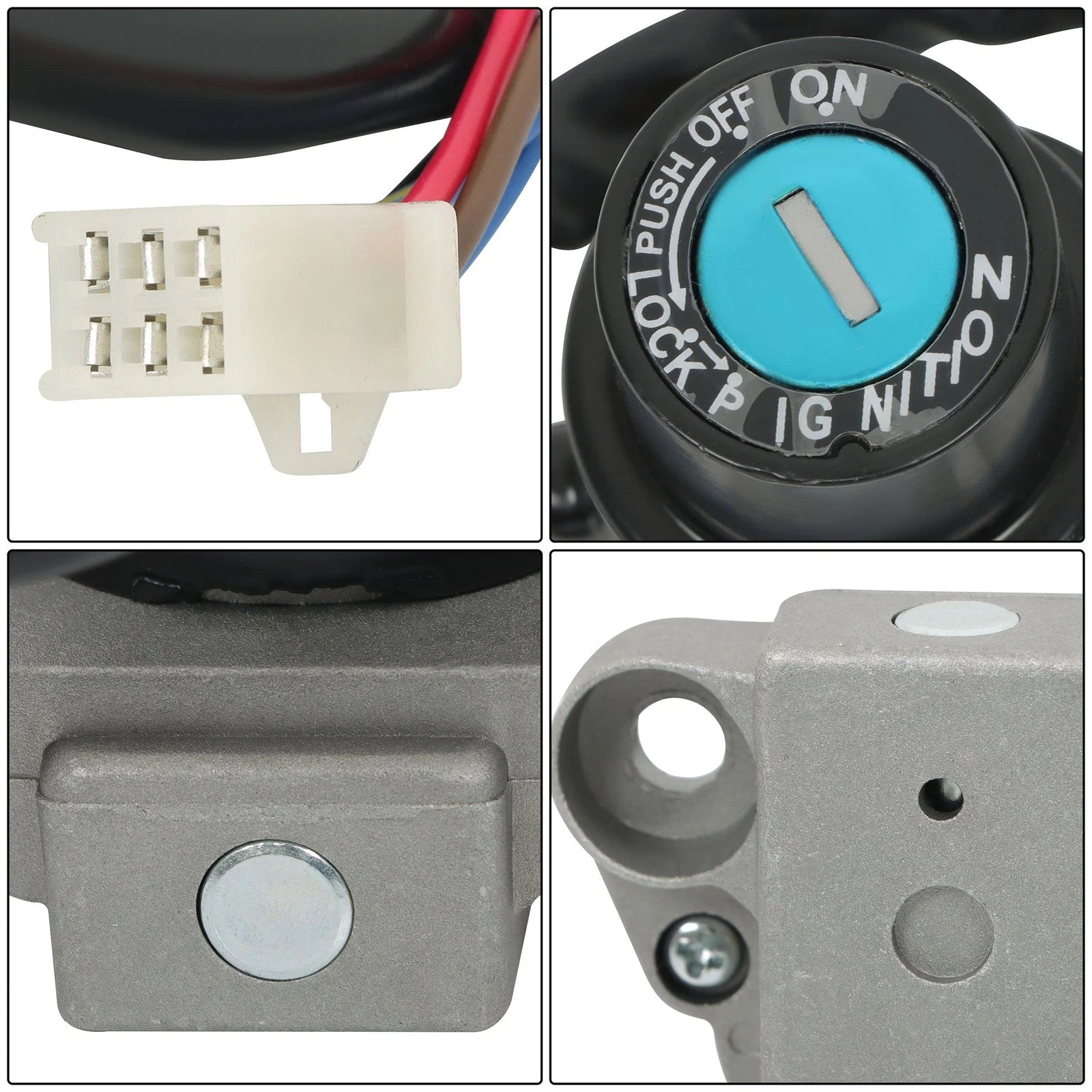Fuel Tank Cap Ignition Lock for Kawasaki KLR650 (1987-2007)