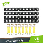 24 Pcs E-Track Tie Down Rail Kit for Universal Fitment (YYYY–YYYY)
