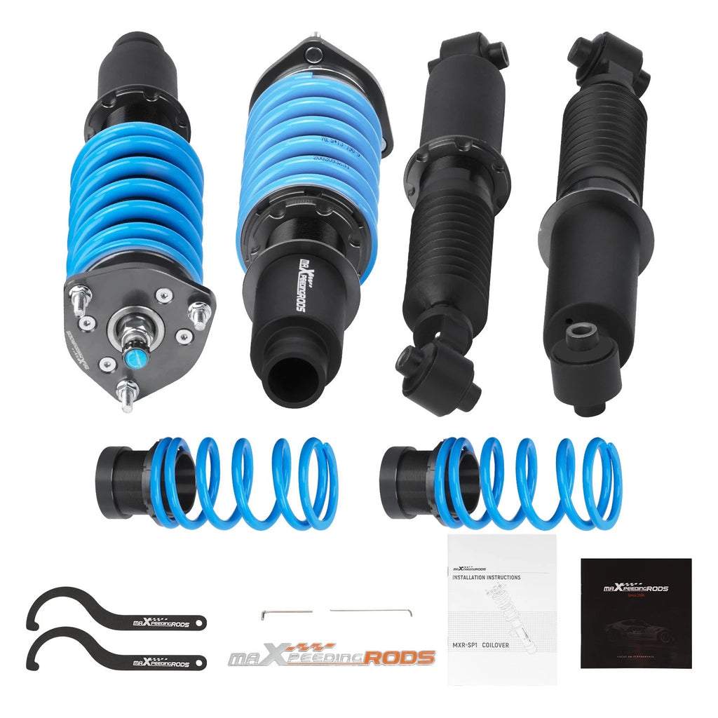 Set of 4 Adjustable Coilovers for Mazda 6 (2003–2006) - T6 Shocks Struts