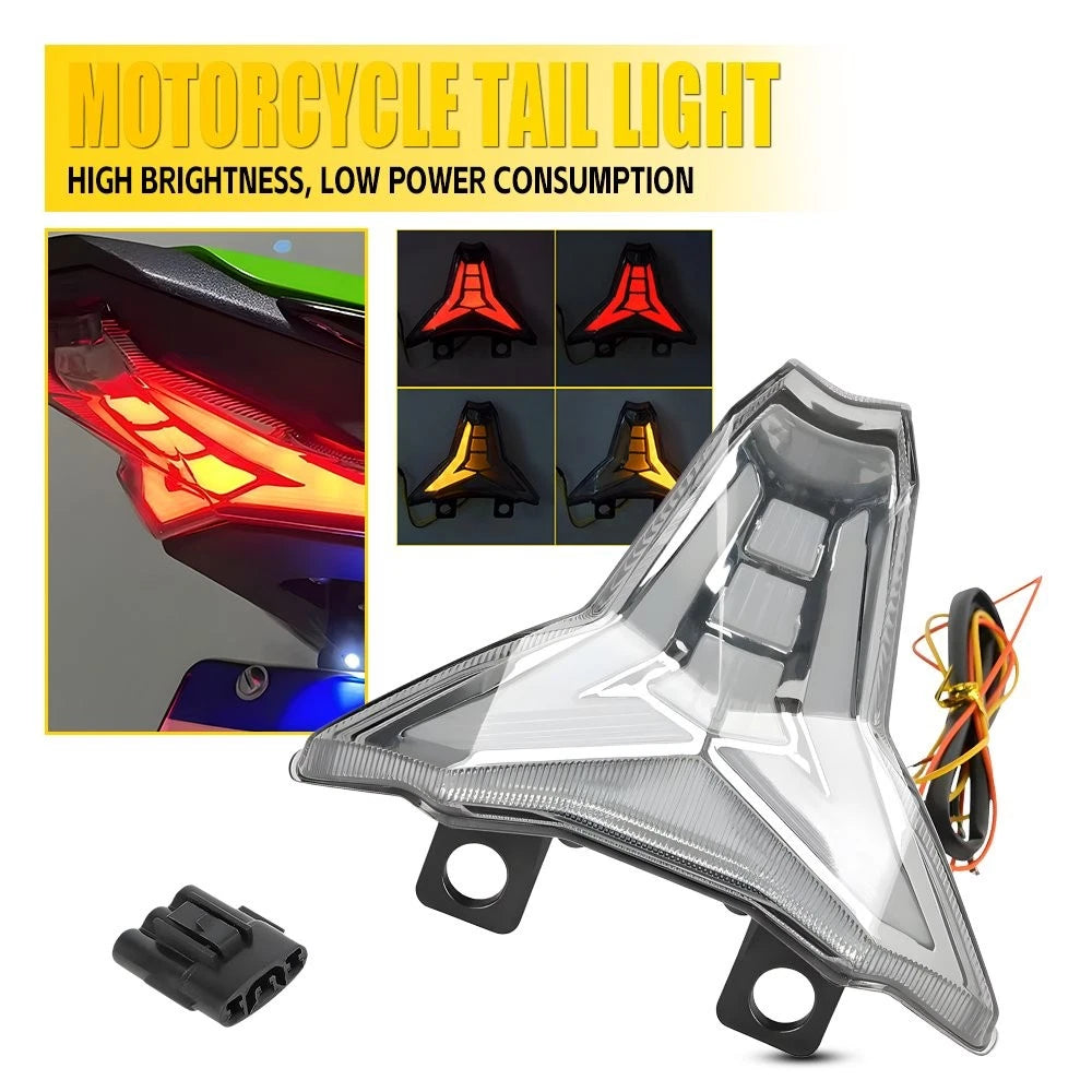 Integrated LED Tail Light Turn Signal for Kawasaki Z1000 ZX-10R Z400
