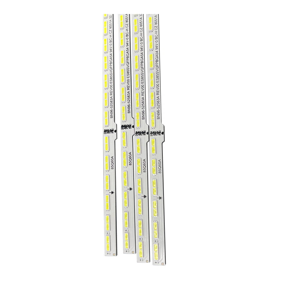 Set of 4 LED Strips for Samsung UN85AU8000 (2021–2021) BN96-52592A LM41-01047A
