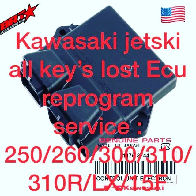 Kawasaki JetSki Key Replacement Service for Ultra 160LX (All Years)