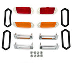 Side Marker Light Lamps Front and Rear Set for 1969 Chevrolet Camaro