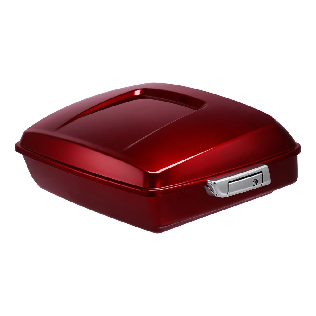 Chopped Trunk for Harley Touring Road Street Glide (2014–2025) Velocity Red Sunglo
