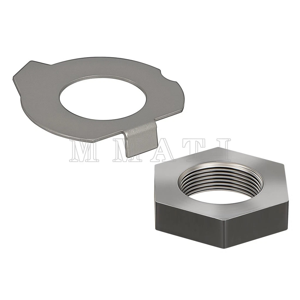 Clutch Basket Nut & Lock Washer for Yamaha Banshee YFZ350 (1987–2006) RZ350 (1984–1985)