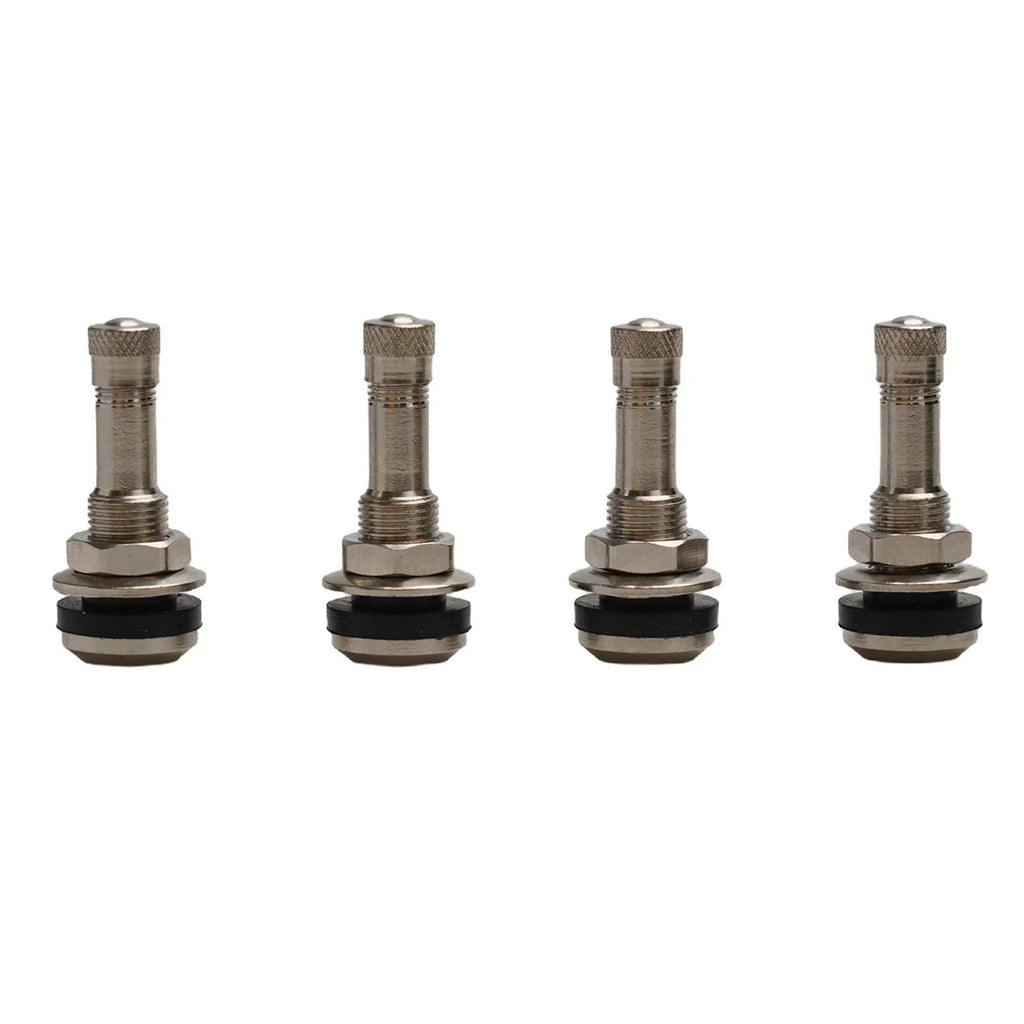 4pcs TR416 Chrome Tubeless Bolt-In Valve Stems