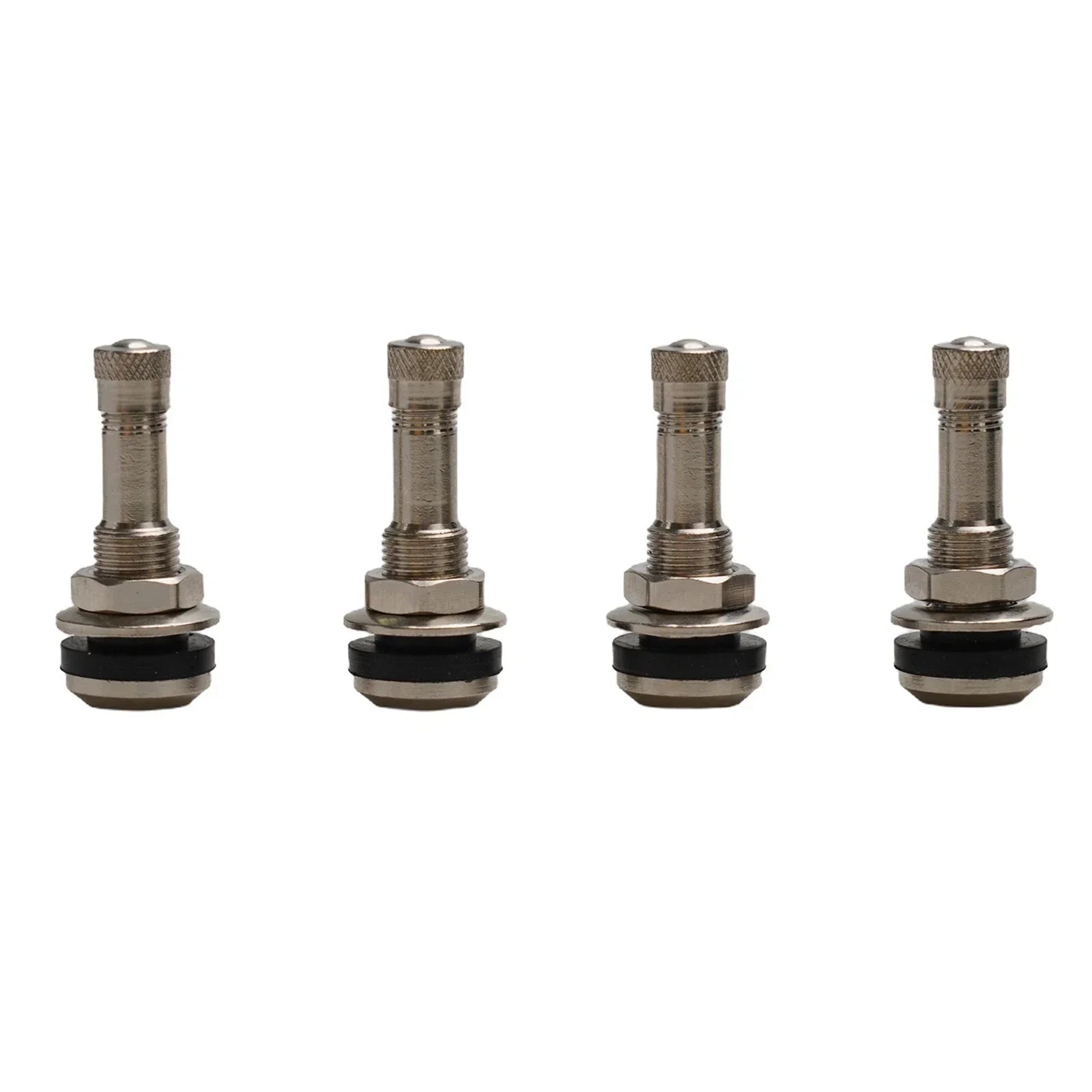 4pcs TR416 Chrome Tubeless Bolt-In Valve Stems