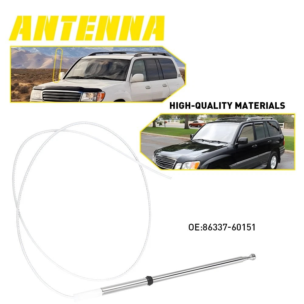 Power Antenna Mast 86337-60151 for Toyota Land Cruiser (1998–2007)