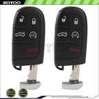 2 Keyless Entry Remote Fob 5 Buttons for Dodge Challenger (2015–2018)